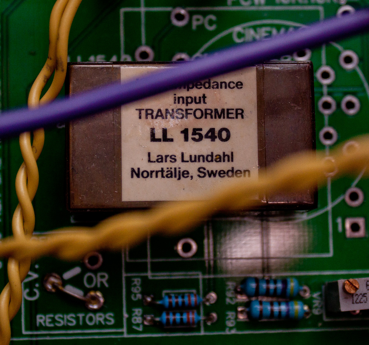 Lundhal LL1540 Transformer